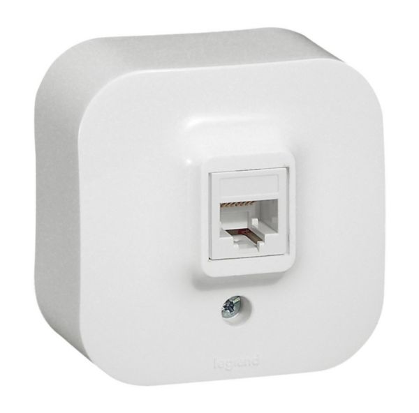 FORIX PRISE APP RJ45 CAT5E UTP BLANC UV/1