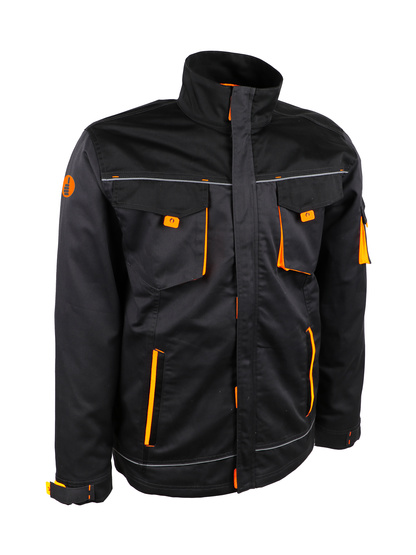 VESTE TRAVAIL ANTHRACITE POLYESTER/COTON (65/35) 245G/M2 TAILLE XL