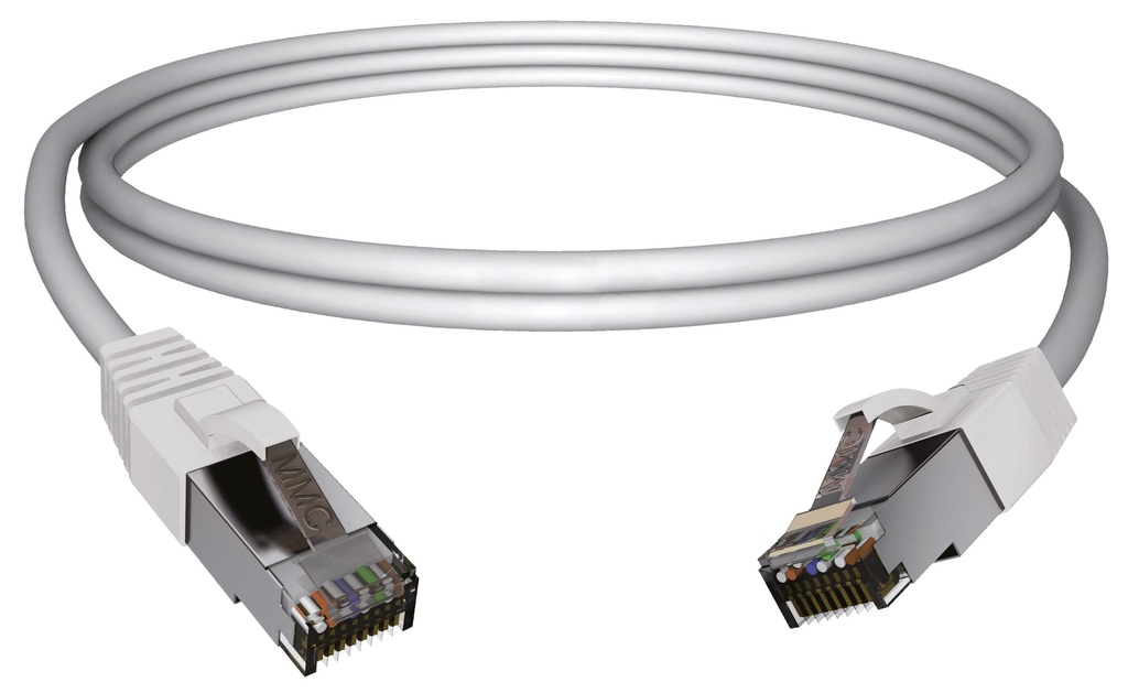 Cordon de brassage S/FTP CAT6A longueur 0.30m LSZH - Gamme LINK+