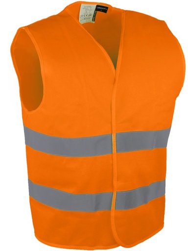 [SINGILO05] GILET HV ORANGE 2 BDES HOR XXL